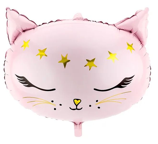 Fóliový balónek Kitty růžový - 48 x 36 cm