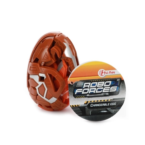 Transformer vejce/dinosaurus plast 8cm 3 barvy
