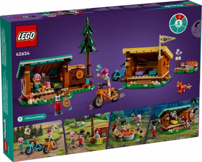 LEGO Friends 42624 Útulné chatky na dobrodružném táboře