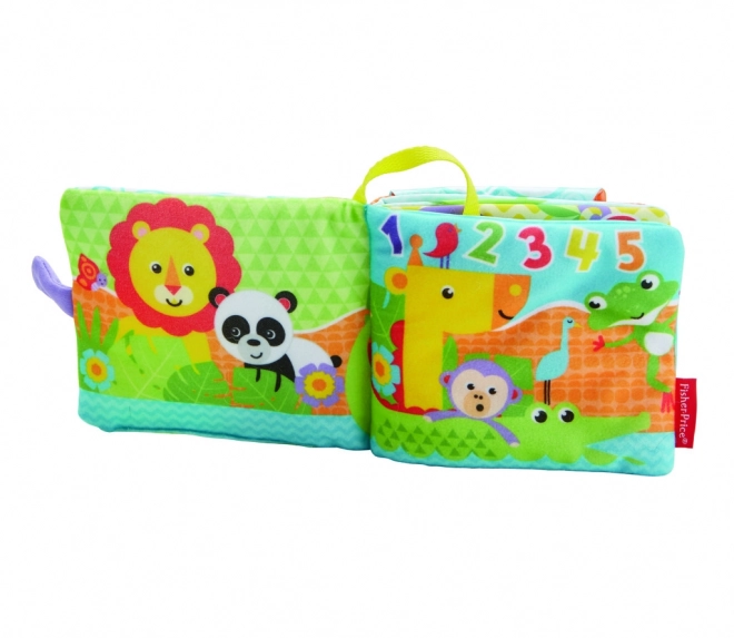 Fisher Price měkká knížka se zvířátky