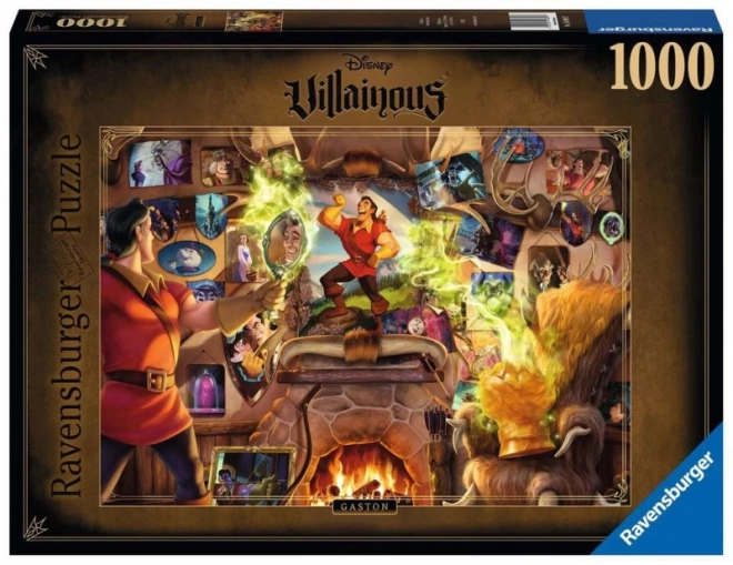 Puzzle 1000 prvků Villainous. Gaston