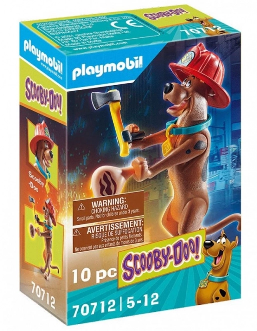 Sběratelská figurka Scooby-Doo hasič