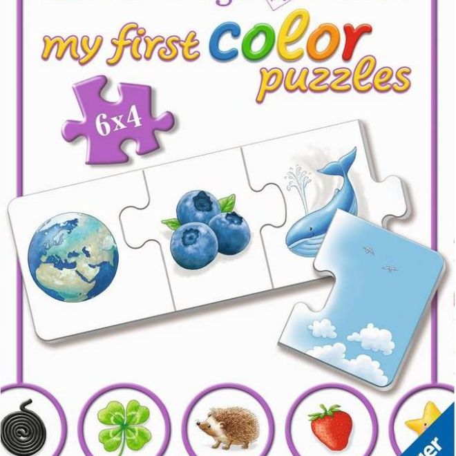 RAVENSBURGER Moje první puzzle Naučme se barvy 6x4 dílky