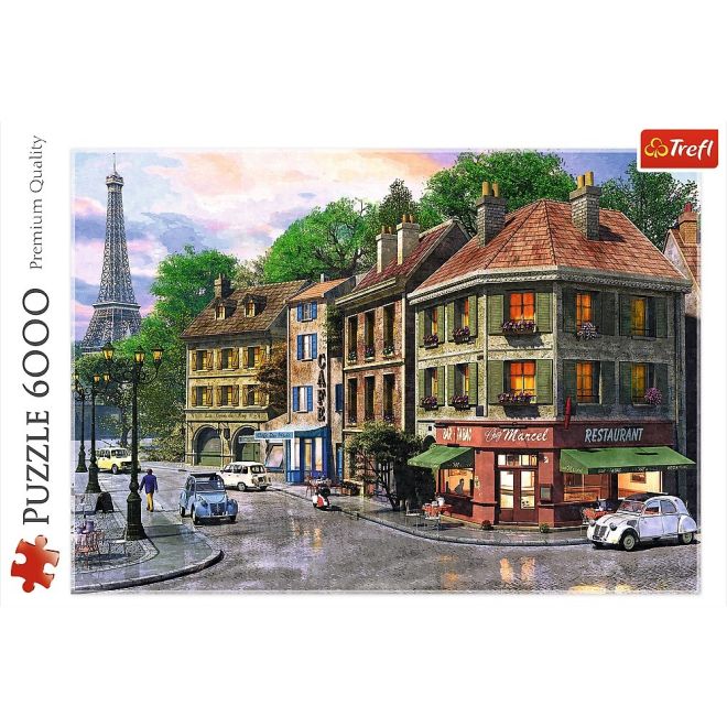 Puzzle 6000 prvků, Pařížská ulice