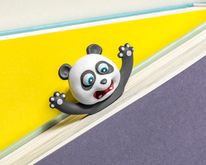 3D panda záložka do knihy