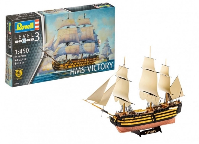 Plastikový model lodi HMS Victory