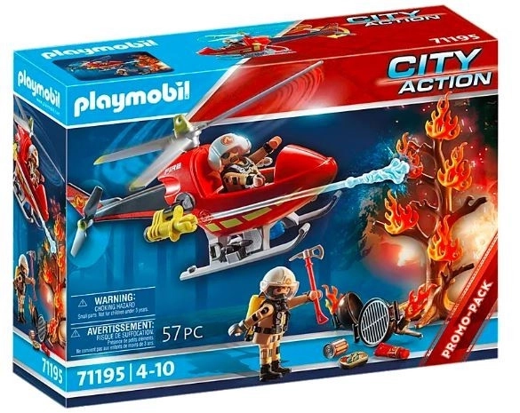 Playmobil City Action 71195 Hasičský vrtulník