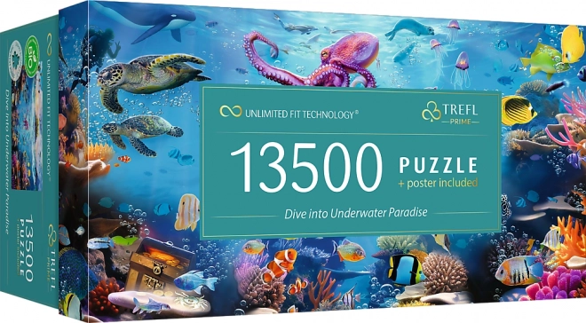 TREFL Puzzle UFT Ponoření do podmořského ráje 13500 dílků