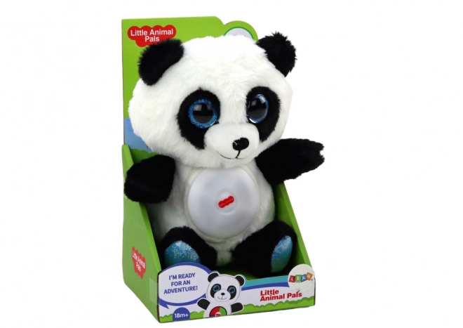 Medvídek panda Lullaby Lampička Lullaby plyšový maskot 30 cm