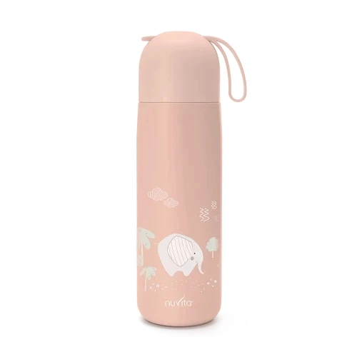 Termoska se silikonovým držákem 400ml, English Rose