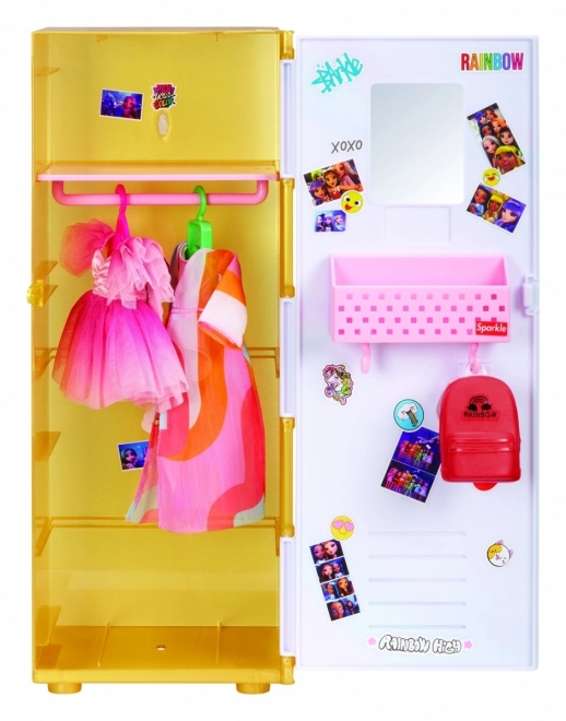 Školní skříňka Rainbow High stylová skříňka