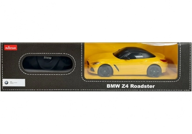 Auto R/C BMW Z4 Roadster Rastar 1:24 žluté