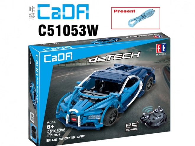 RC stavebnice Bugatti Chiron CaDA - 419ks