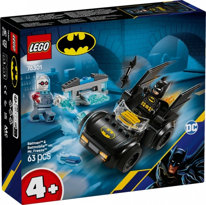 Batman a Batmobil proti Mr. Freeze Lego stavebnice