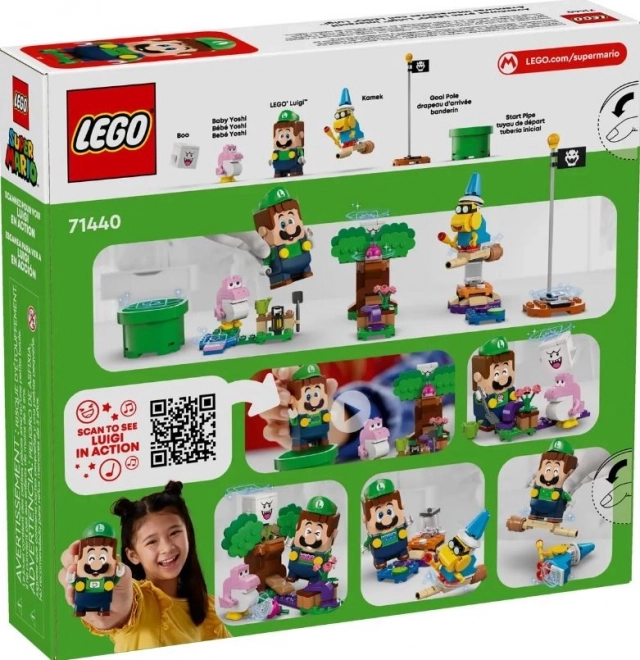 LEGO Super Mario 71440 Interaktivní Luigi a dobrodružství