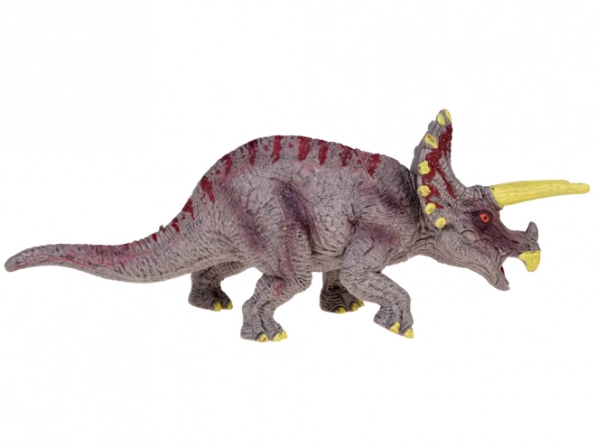 Figurka dinosaura Triceratopts, gumové hračky pro děti ZA5192