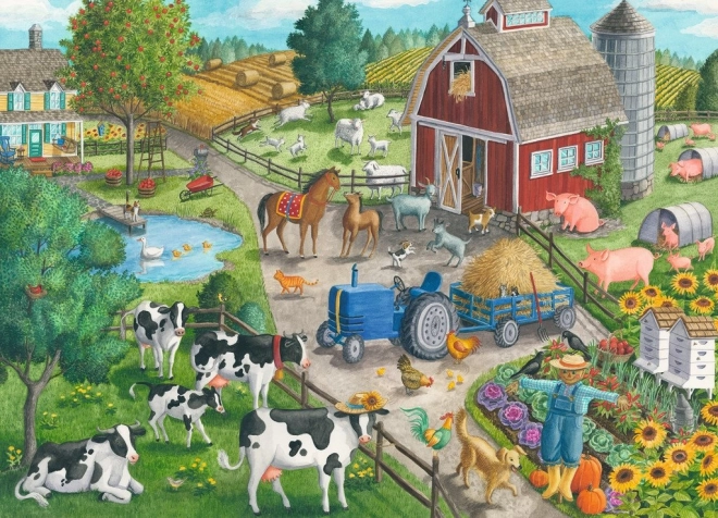 Puzzle Doma na farmě