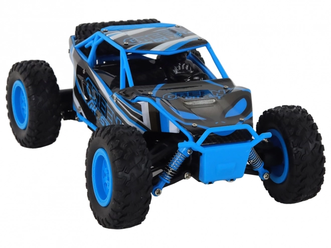 Dálkově ovládané R/C terénní auto 1:24 modré
