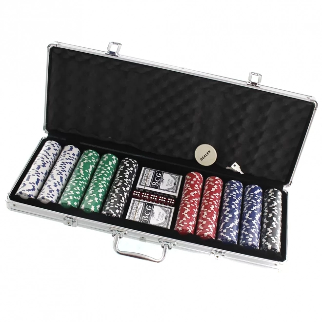 Poker set 500 žetonů