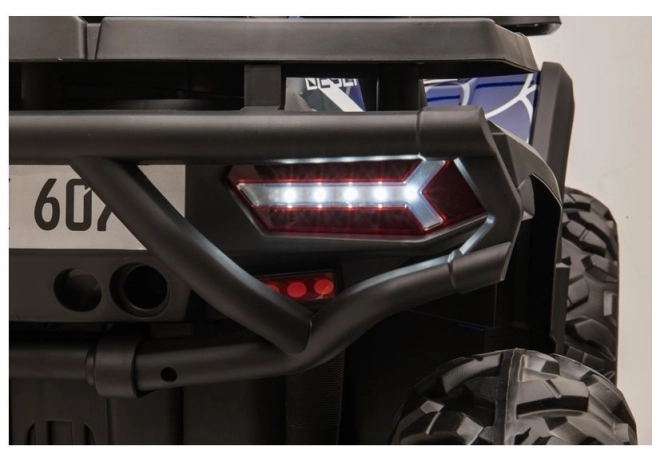 Dětská čtyřkolka na baterii XMX607 modrý lak spider