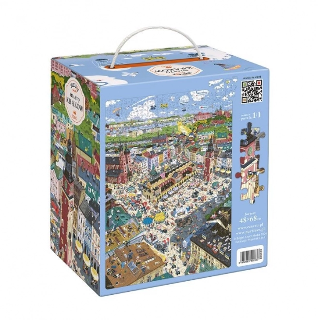 Puzzle Puzzlove Město Krakov 1000 prvků