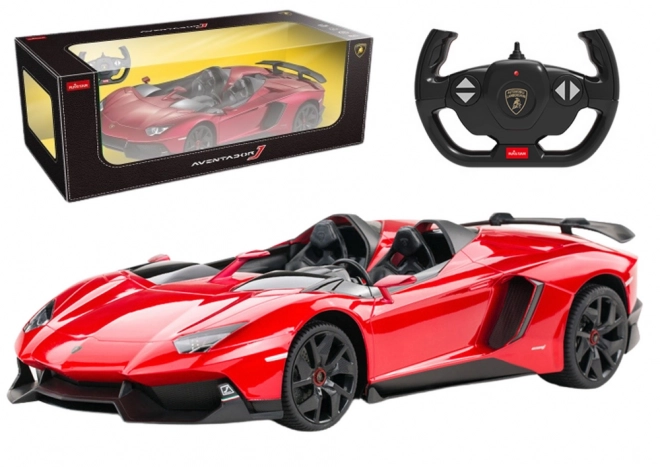 Rastar 1:12 Lamborghini Aventador Red Convertible RC Car