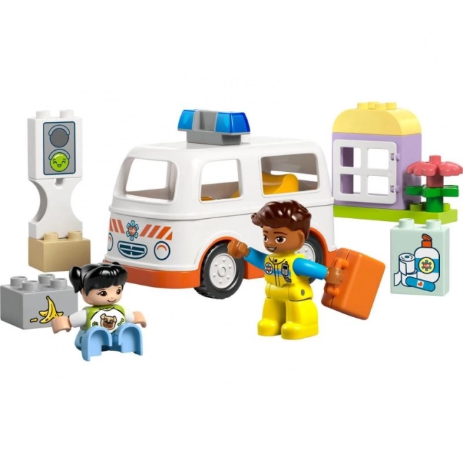 LEGO Duplo Městečko Ambulance s řidičem