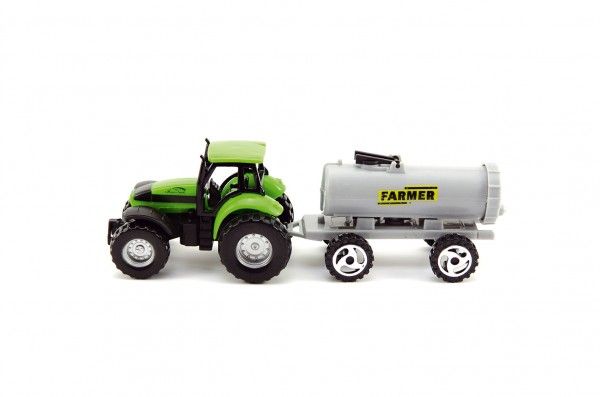 Traktor s přívěsem 16 cm – S cisternou