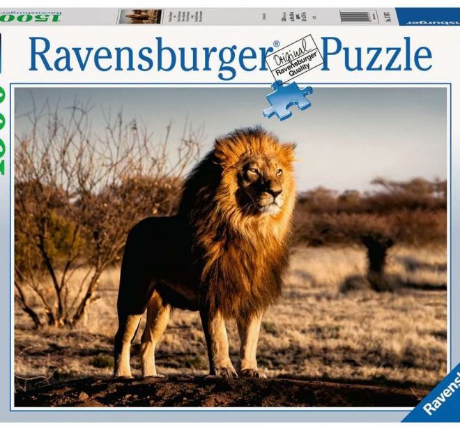 Puzzle 1500 prvků Lion
