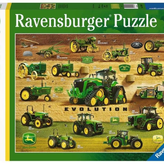 RAVENSBURGER Puzzle John Deere: Evoluce 1000 dílků