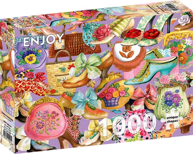 Užijte si puzzle Módní doplňky 1000 kusů