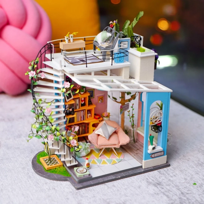 Dorin apartmán - DIY miniaturní domek