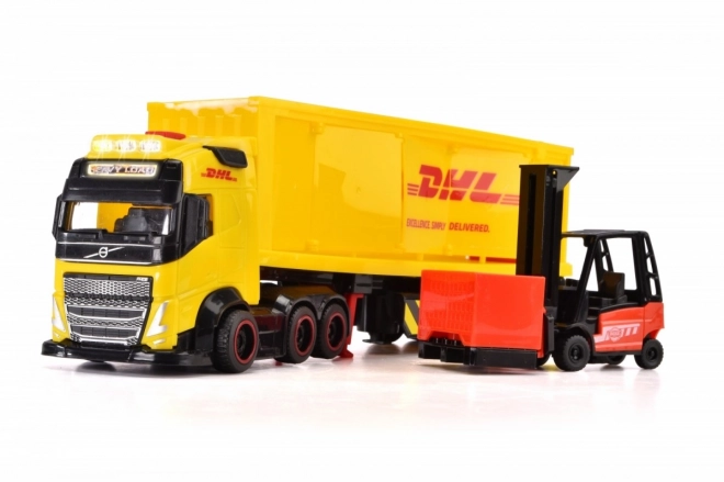 Městské nákladní auto s návěsem DHL 35 cm