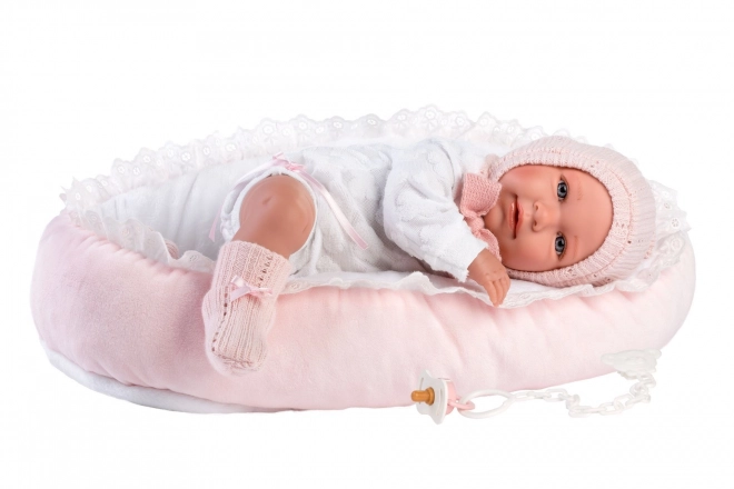 Obleček pro panenku miminko velikosti 40–42 cm s doplňky