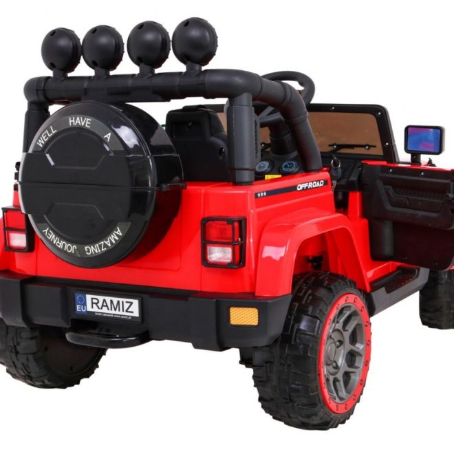Terénní vozidlo Full Time 4WD Červená
