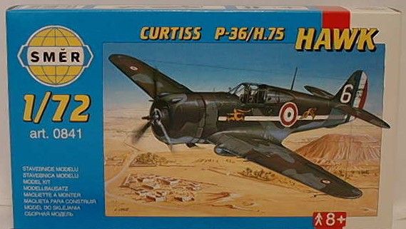 Curtiss P-36/H.75 Hawk  1:72