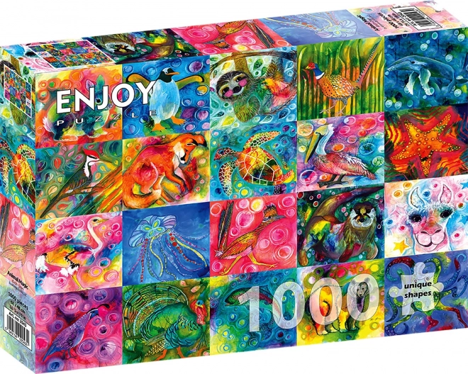 Puzzle Kouzlo zvířat 1000 dílků