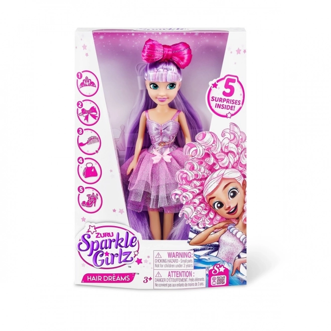 10,5palcová panenka Sparkle Girlz Dream styling