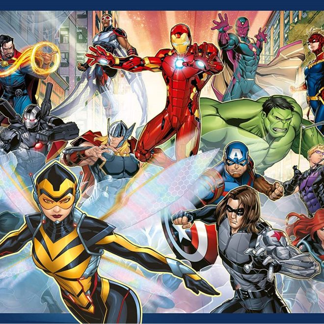 RAVENSBURGER Puzzle Marvel: Avengers XXL 100 dílků