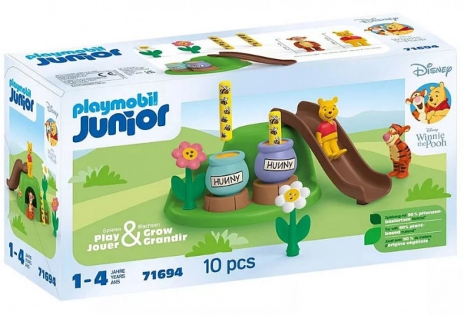 Sada figurek Disney Junior 71694 Medvídek Pú a Tygříkova včelí zahrada