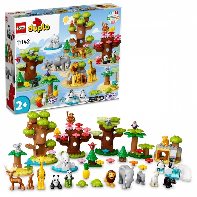 LEGO® DUPLO® 10975 Divoká zvířata světa