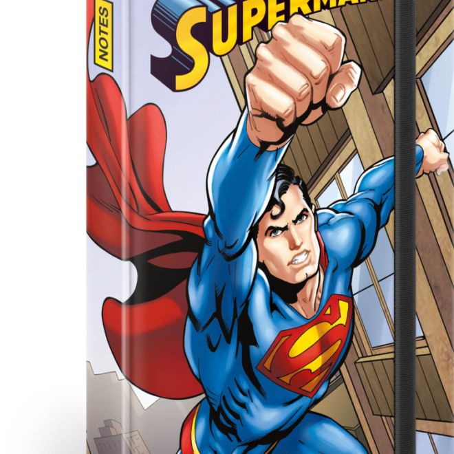 Notes Superman – Day of Doom, linkovaný, 11 × 16 cm