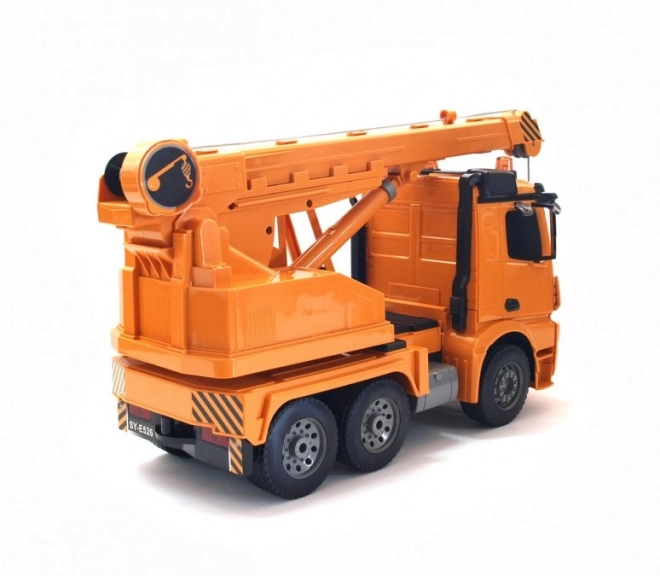 Mercedes Benz Arocs 2.4Ghz jeřáb 1:20 (zvuky a světla)