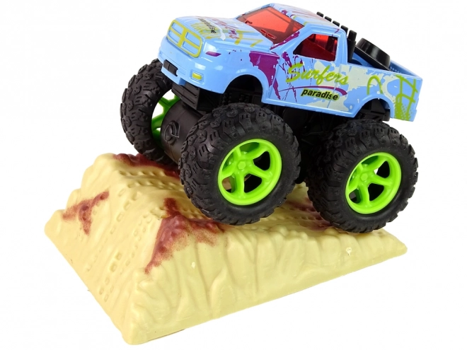 Monster Truck Big Foot gumové pneumatiky rampa