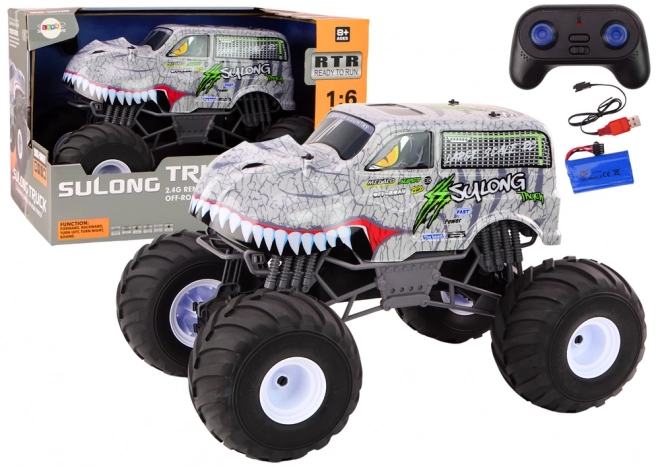 Velké terénní auto 2.4G RC 1:6 Dinosaurus