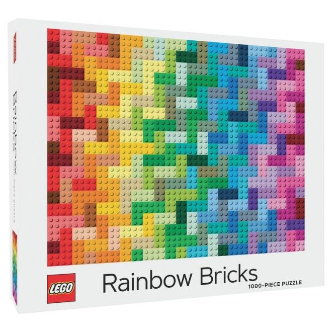 Chronicle books Puzzle LEGO® duhové kostky 1000 dílků