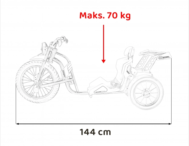 Driftovací kolo 21 růžové