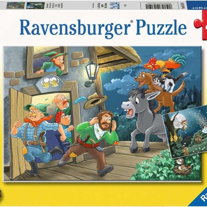 RAVENSBURGER Puzzle Pohádky 2x24 dílků