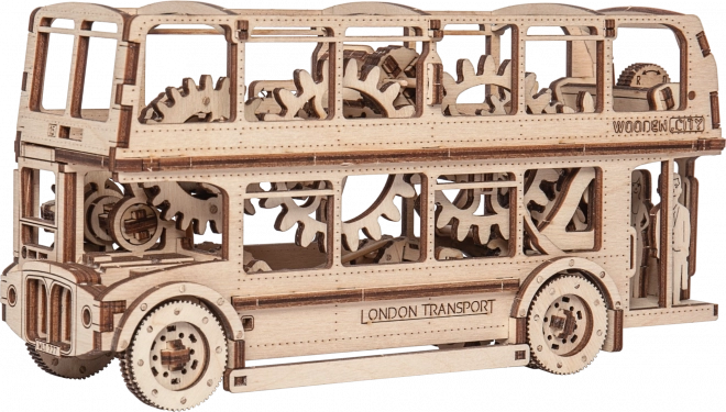 WOODEN CITY 3D puzzle Londýnský autobus 216 dílů