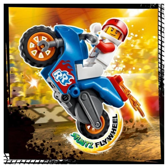 LEGO City 60298 Kaskadérská motorka s raketovým pohonem